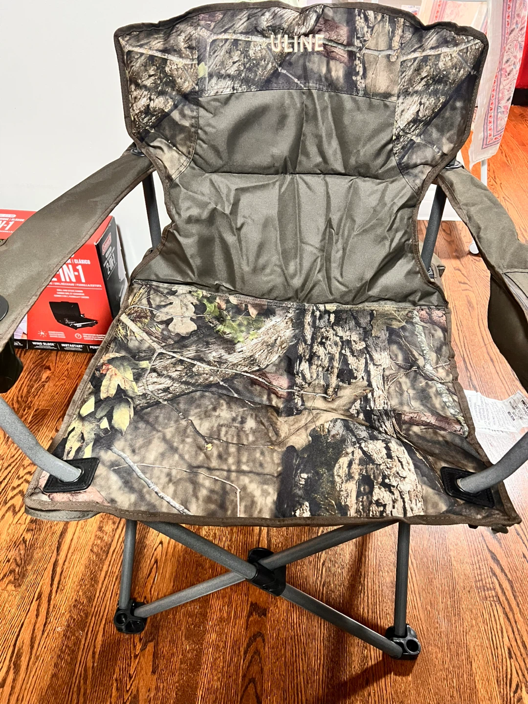 Uline Camo Camping Chair