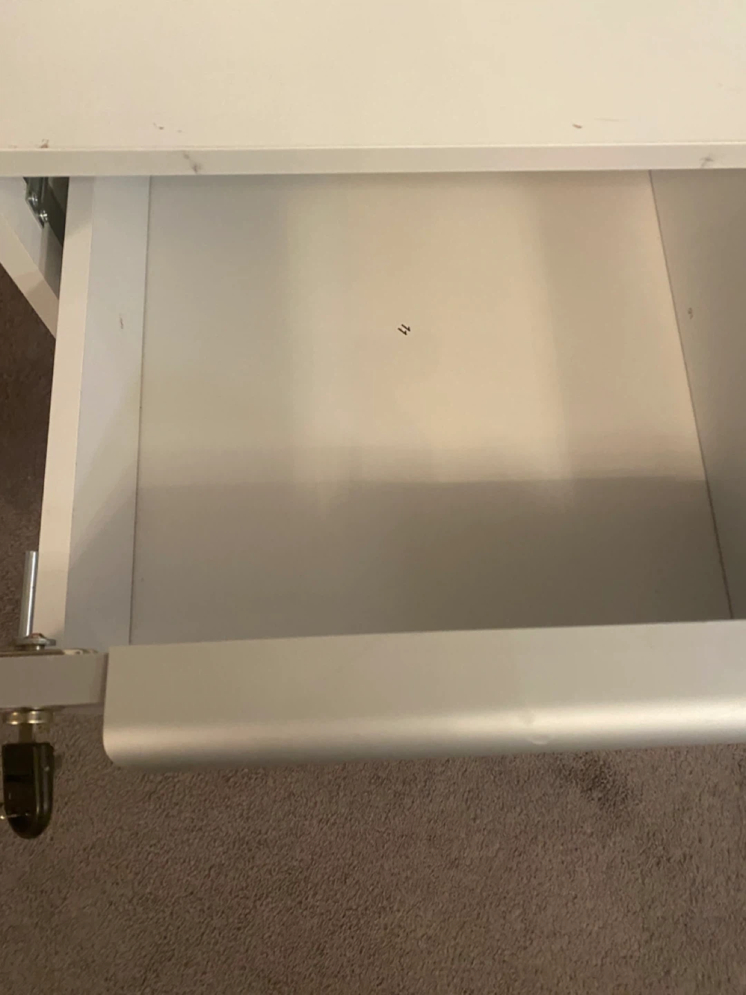 White & Grey Filing Cabinet - photo 5