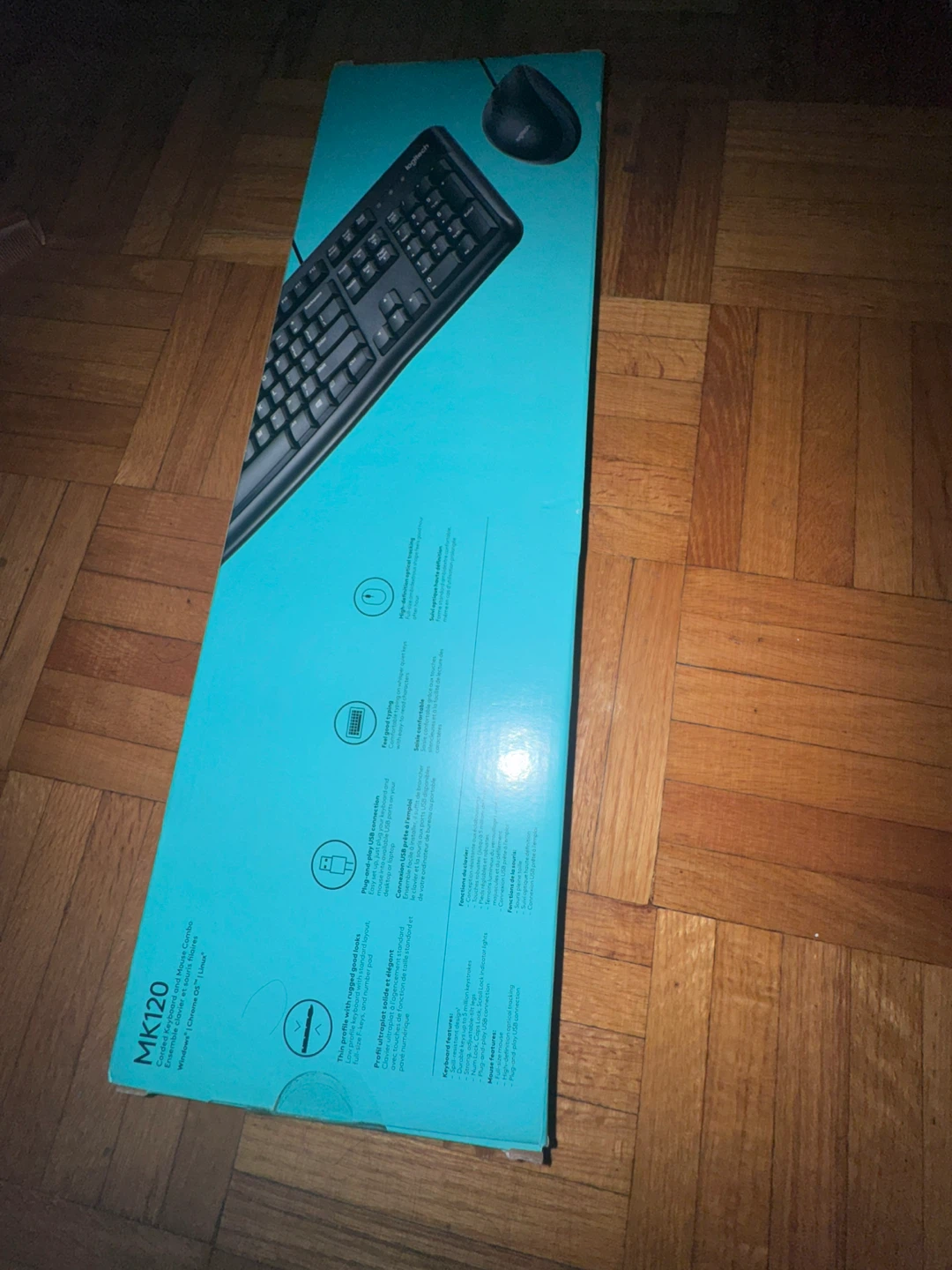 Logitech MK120 Keyboard and Mouse Combo - NEW