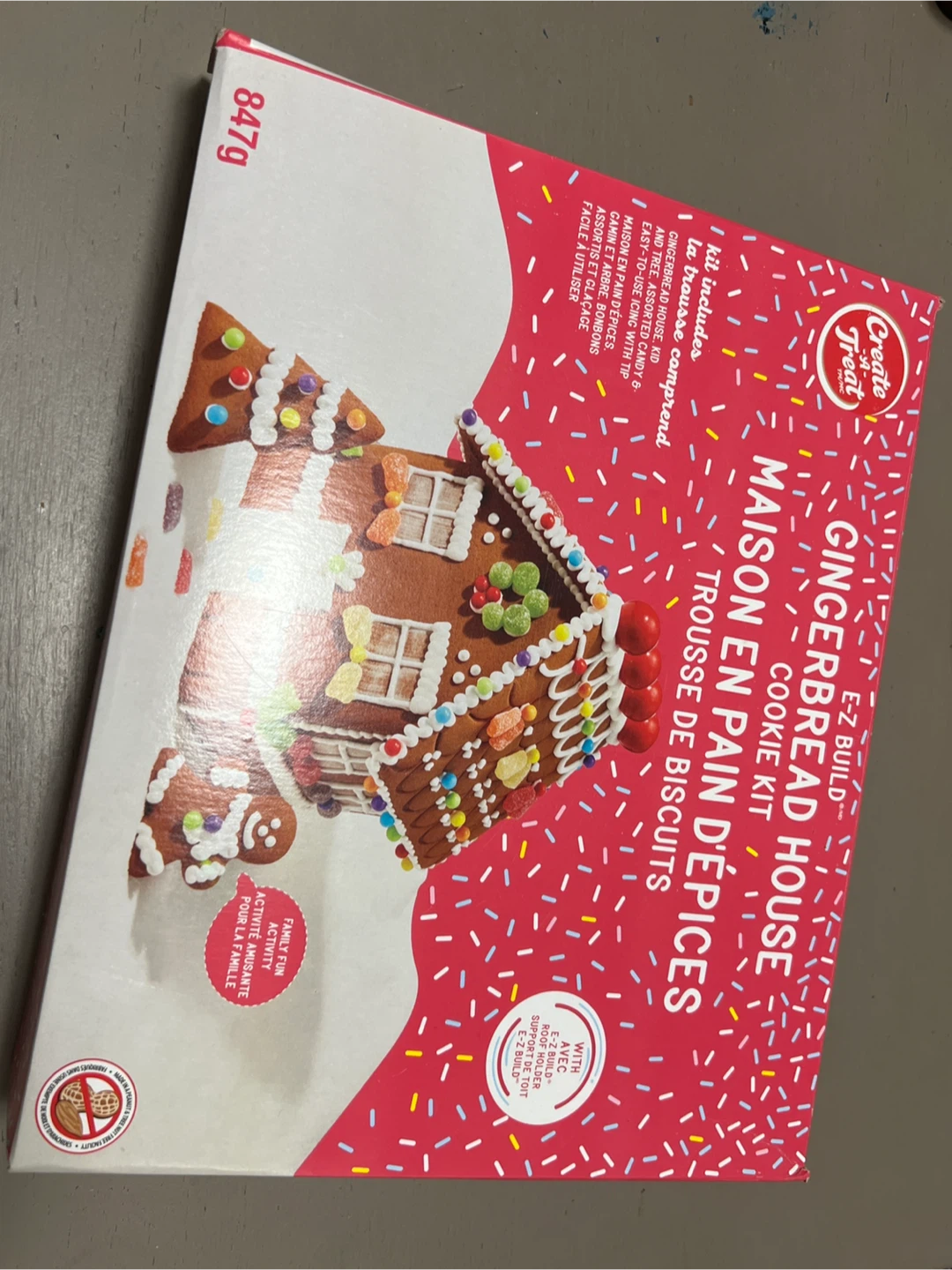 Create A Treat Gingerbread House Cookie Kit