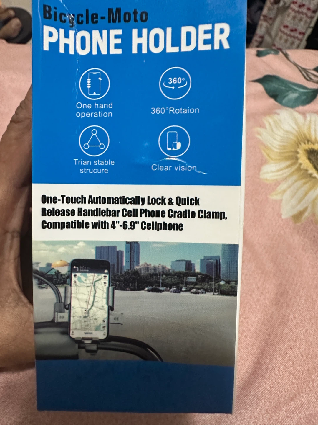 Bicycle/Motorcycle Phone Holder - New in Box! - photo 2