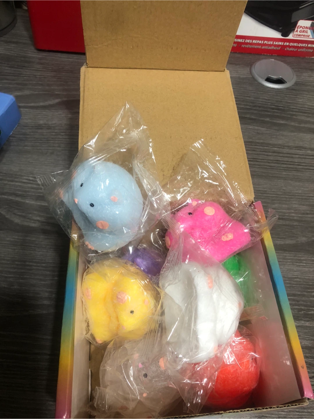 Pinch Family Stress Ball Set 8 pcs - New in Box! - photo 2