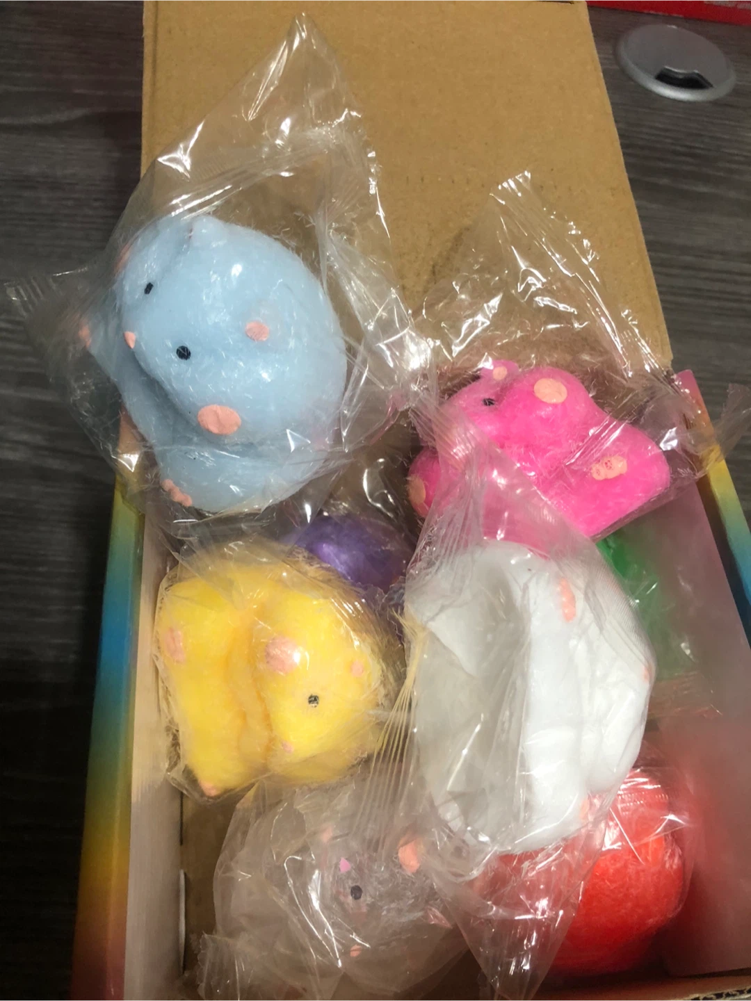 Pinch Family Stress Ball Set 8 pcs - New in Box!