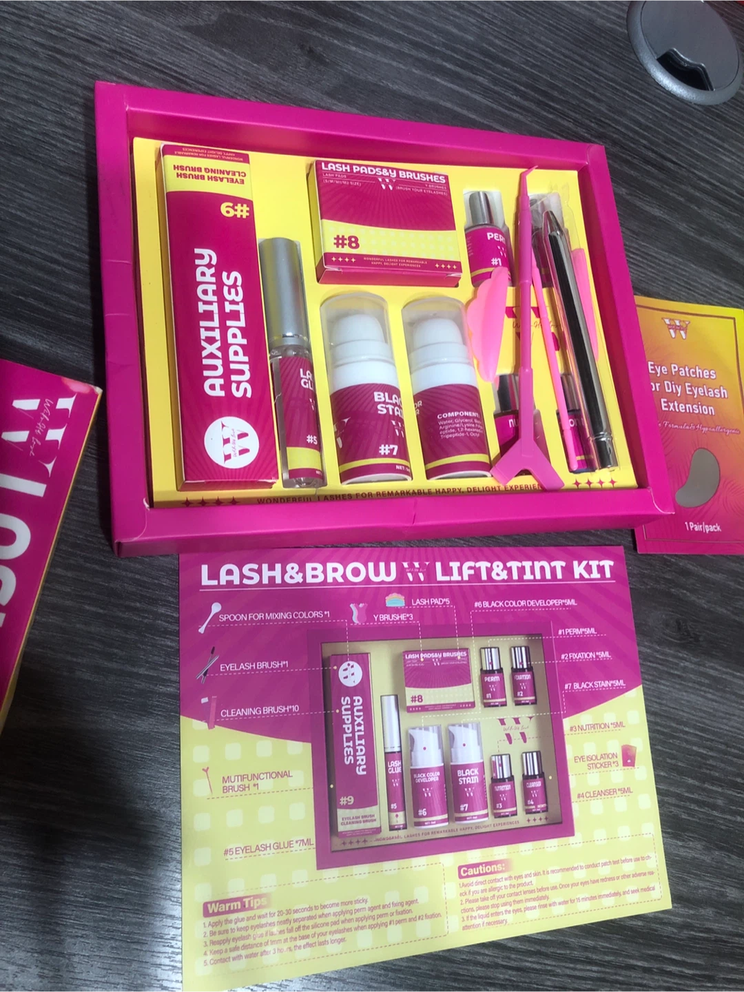 New Lash & Brow Lift & Tints Small Kit !