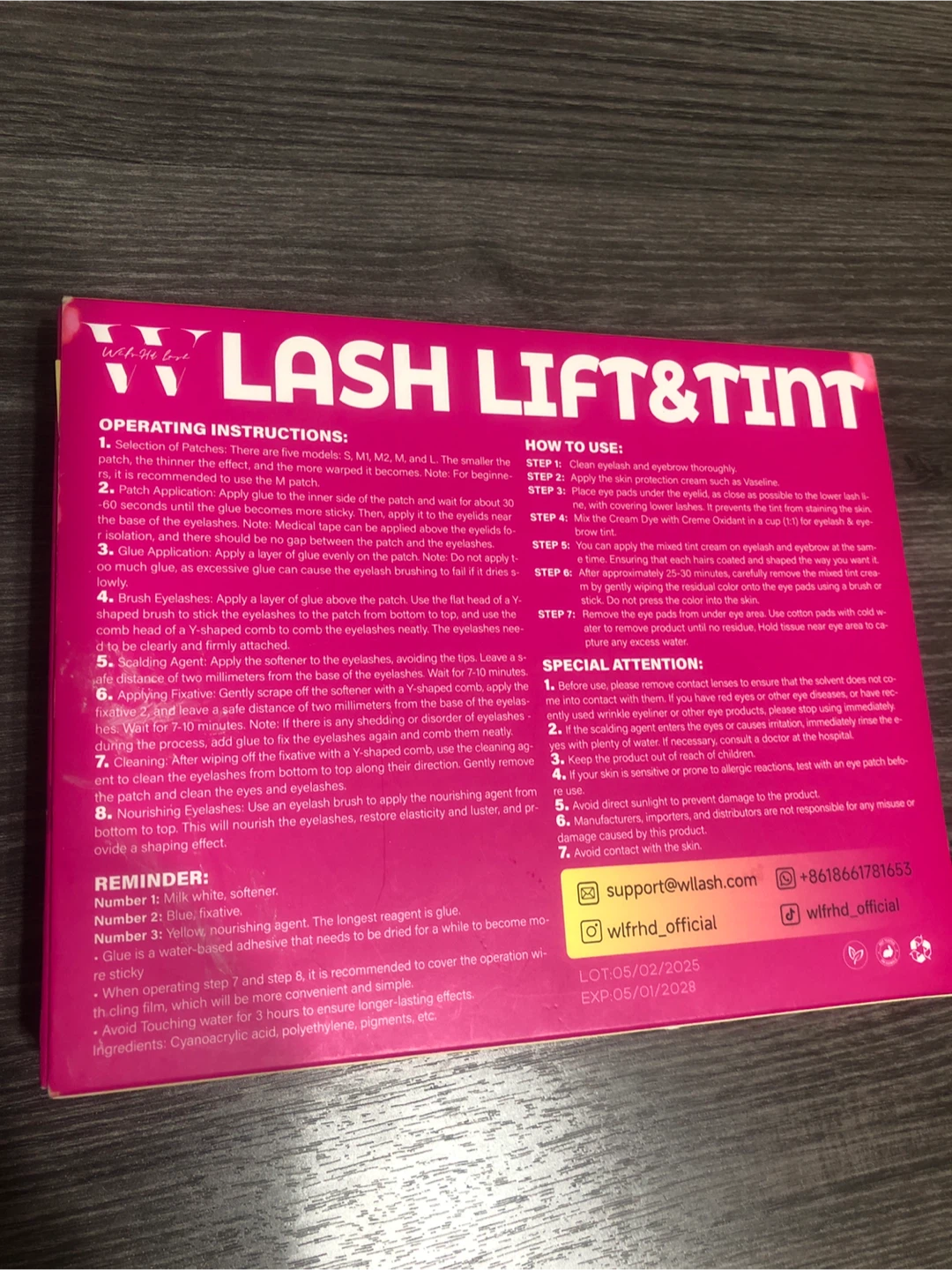 New Lash & Brow Lift & Tints Small Kit ! - photo 4
