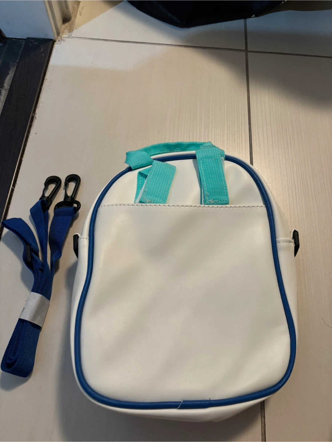 White & Blue Shoulder Bag - photo 2