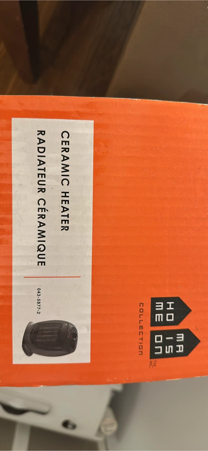Maison Home Collection Ceramic Heater - New in Box - photo 2