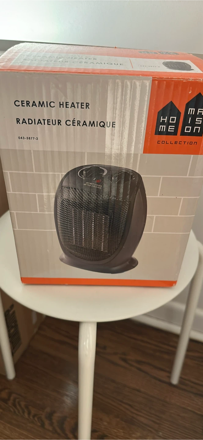 Maison Home Collection Ceramic Heater - New in Box