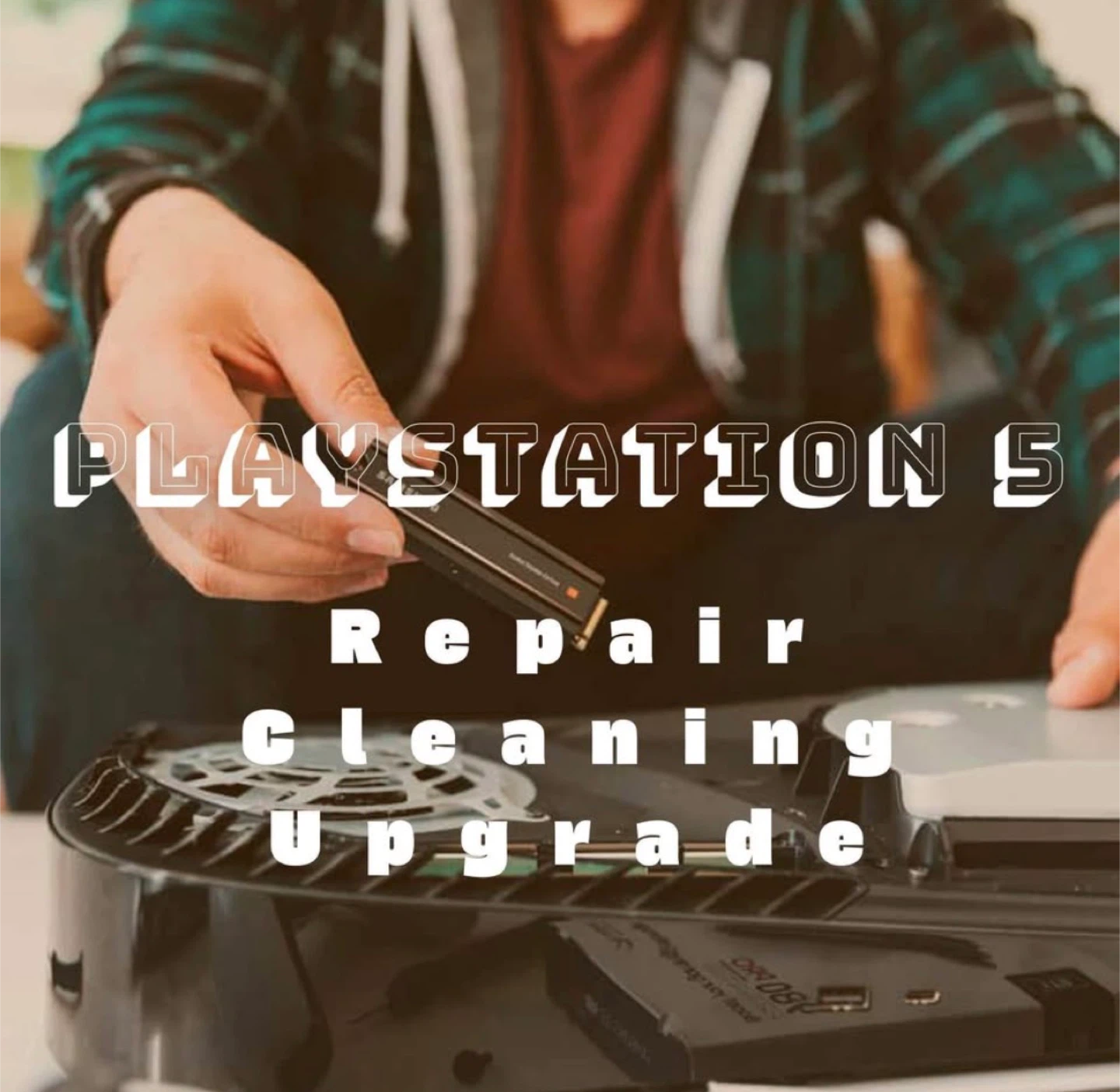 PlayStation 5 Repair Cleaning Upgrade Always Available
