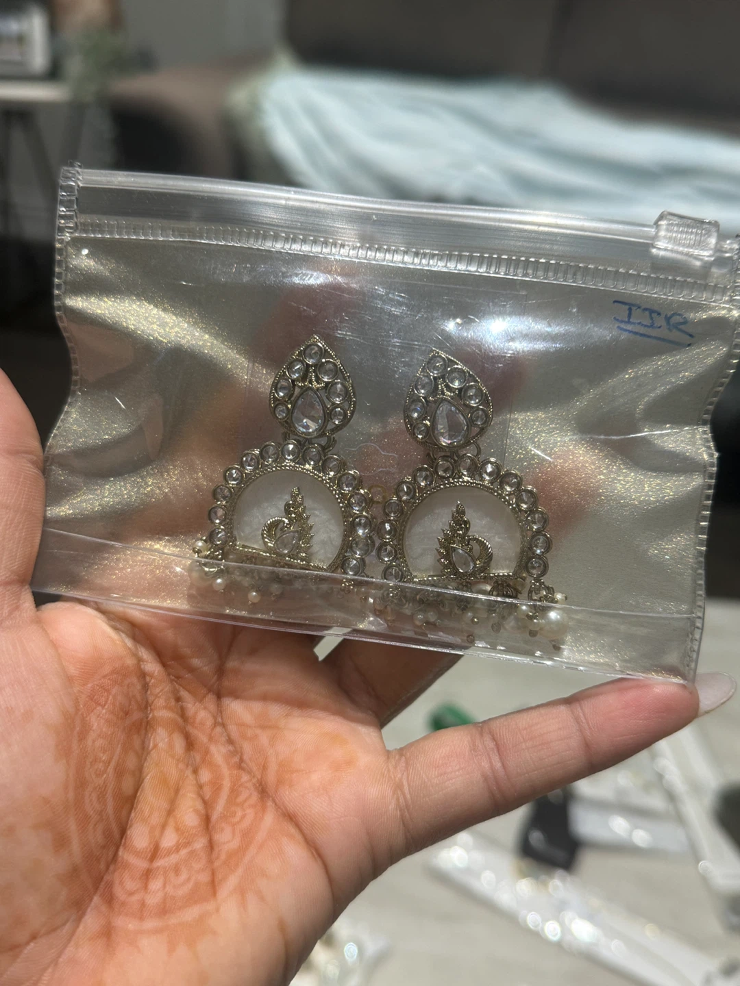 Silver-tone Fashion Earrings