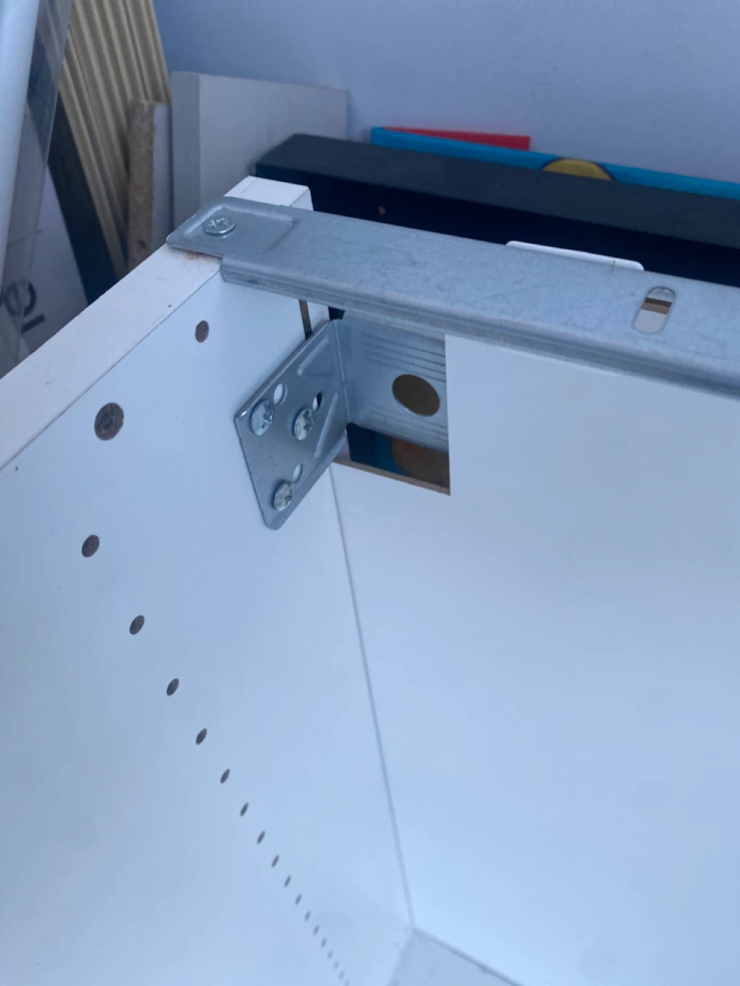 White Cabinet Frame - photo 4