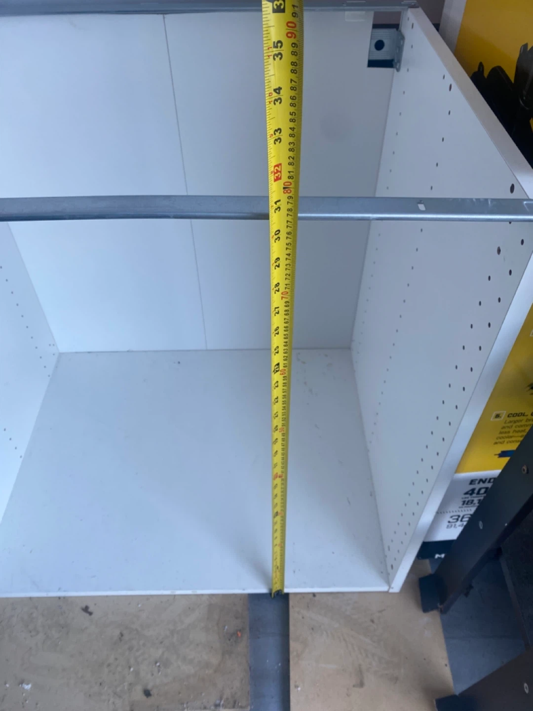 White Cabinet Frame - photo 3
