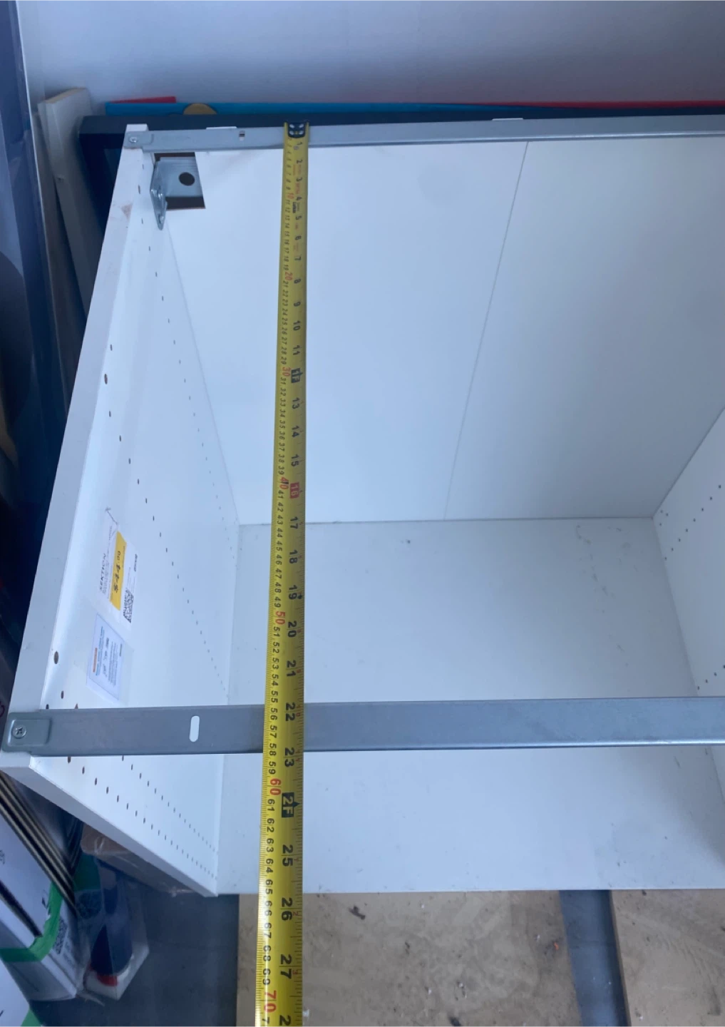 White Cabinet Frame - photo 2