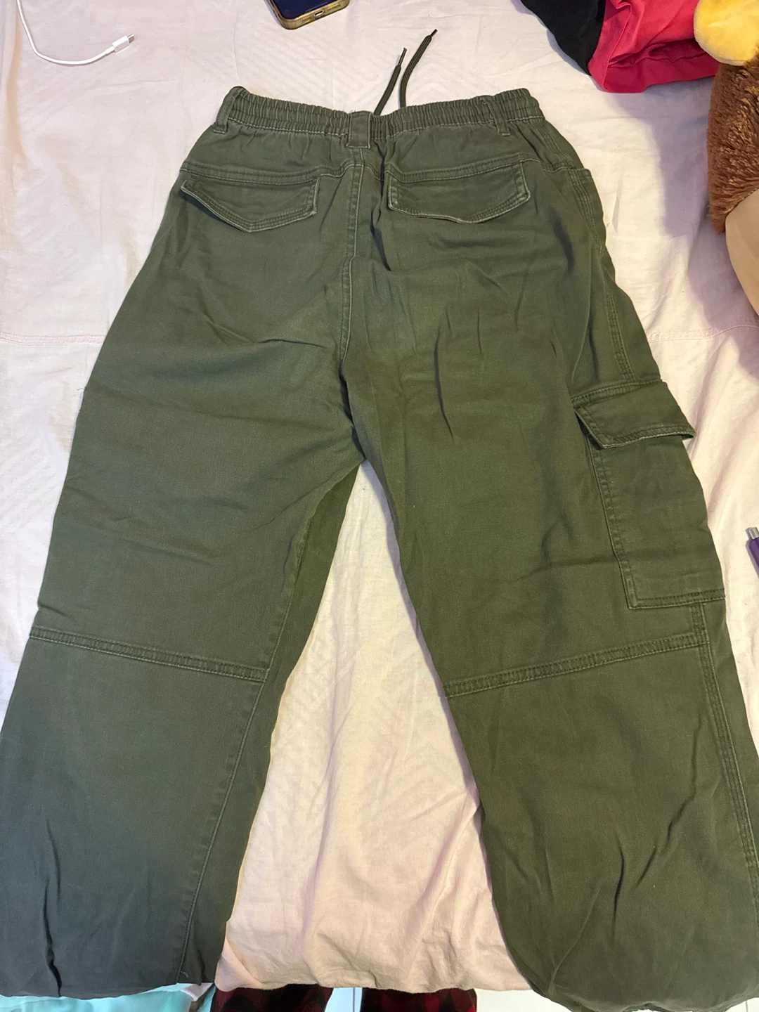Refuge Olive Green Cargo Pants - Size SP - photo 2