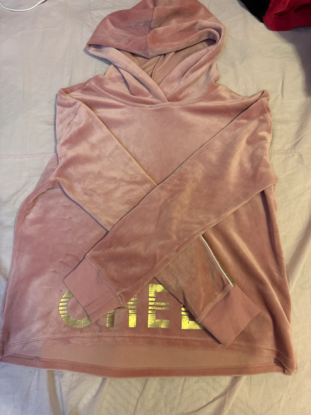 Cheer Velour Tracksuit - Pink - photo 5