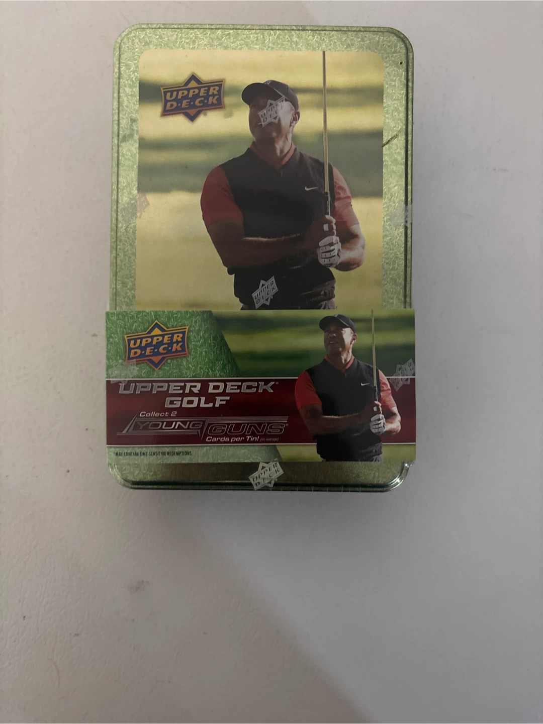 Upper Deck Golf Trading Cards Tin