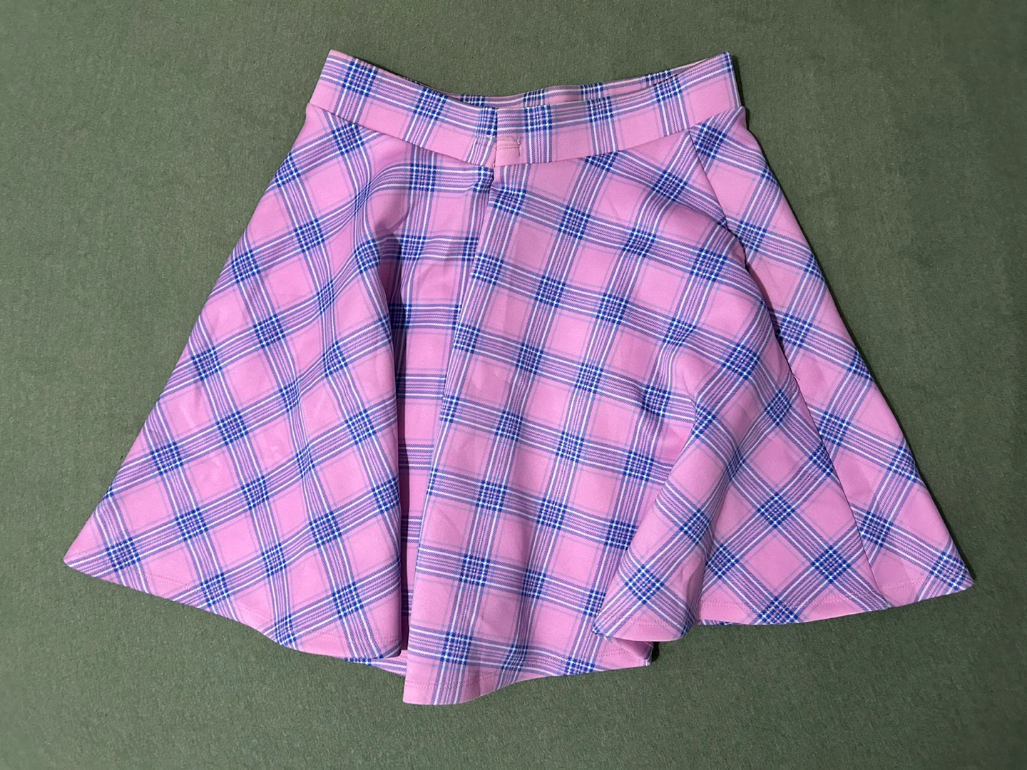 Hot Topic - Pink Plaid Mini Skirt - photo 2