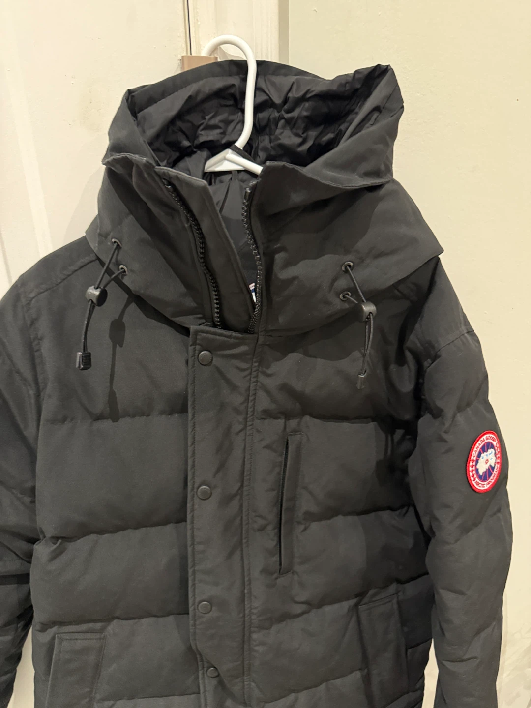 Canada Goose Black Carson Parka, Size XL - photo 2