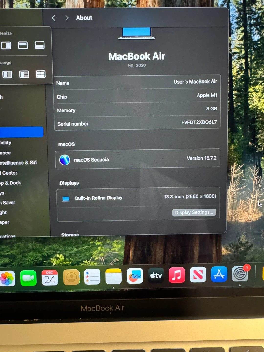 Apple MacBook Air 13 M1 2020 8GB RAM 256GB SSD - photo 2
