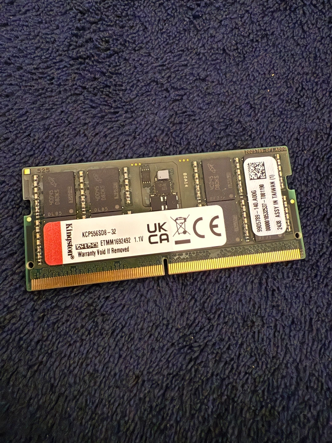 Kingston DDR5 Laptop RAM – 32GB (5600MHz)