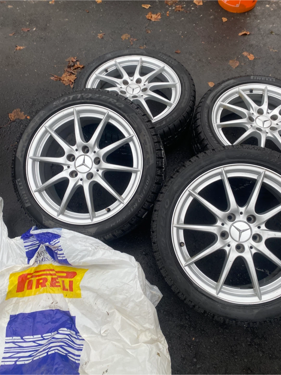 Mercedes-Benz Rims with Pirelli Sottozero Tires - photo 3