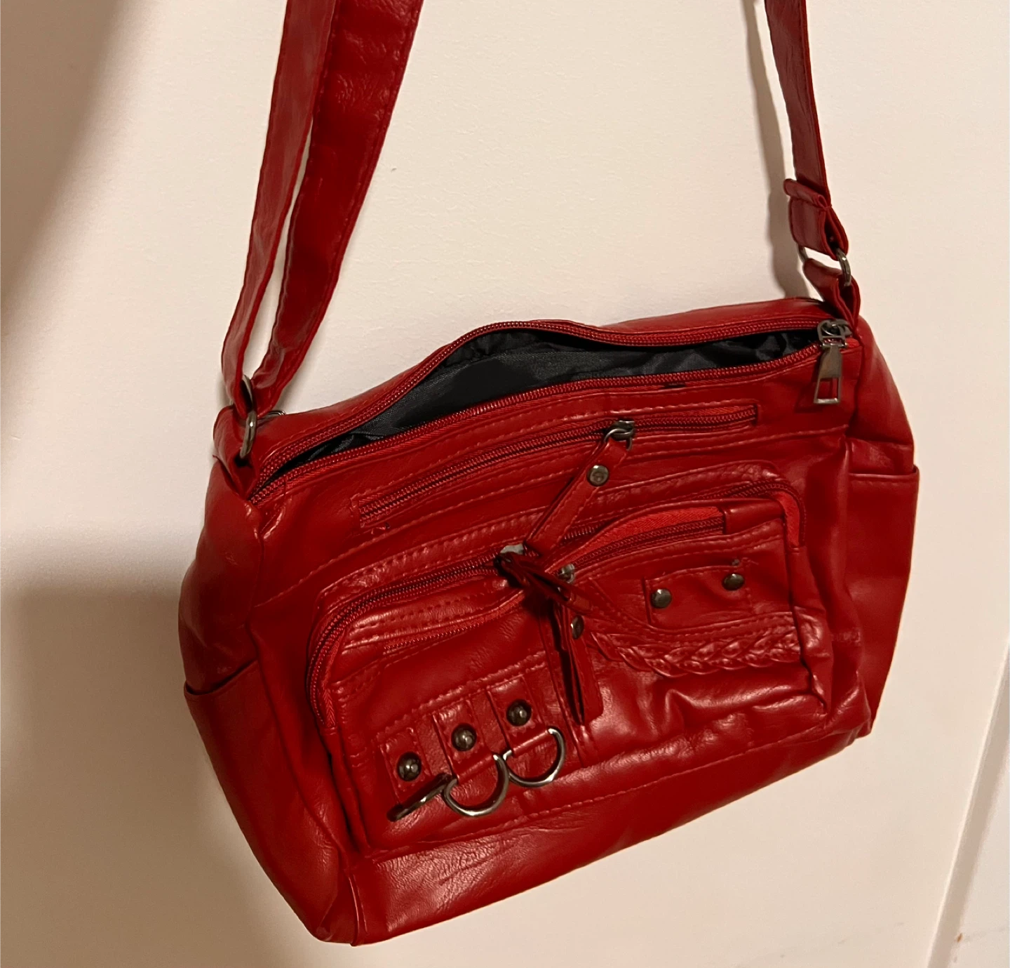 Mini Faux Leather Purse