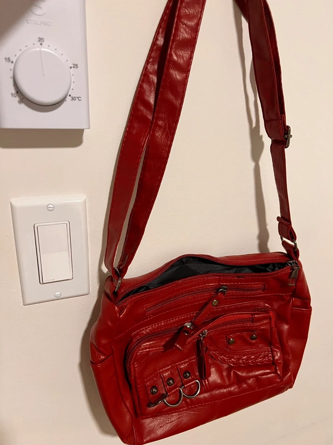 Mini Faux Leather Purse - photo 4