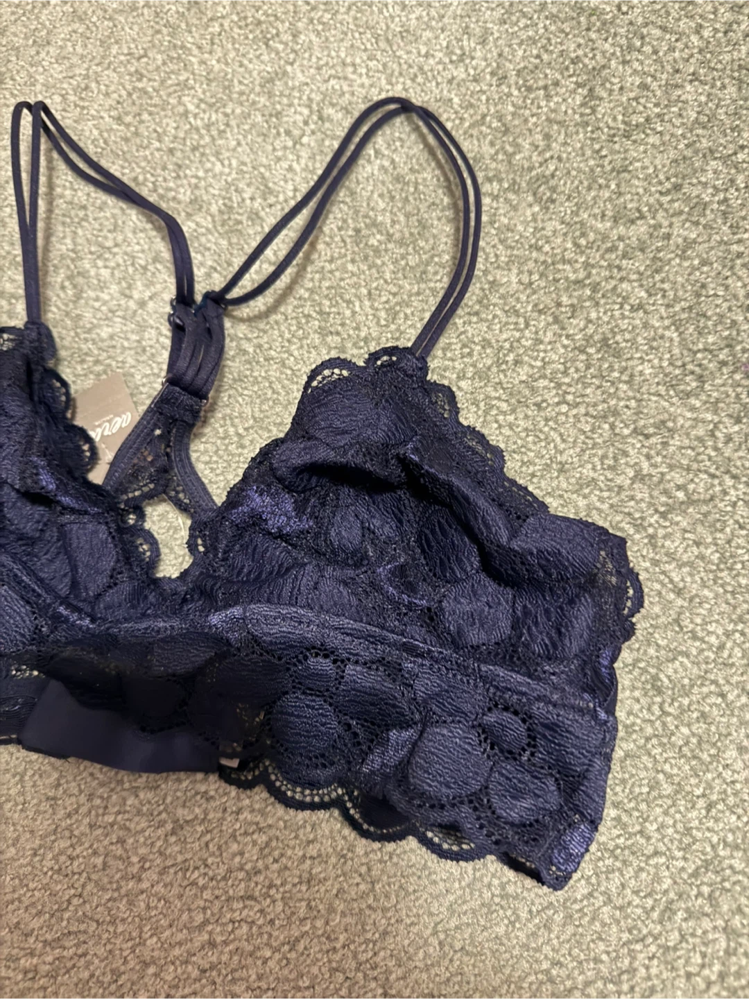 Aerie Navy Lace Bralette - New with Tags - photo 3