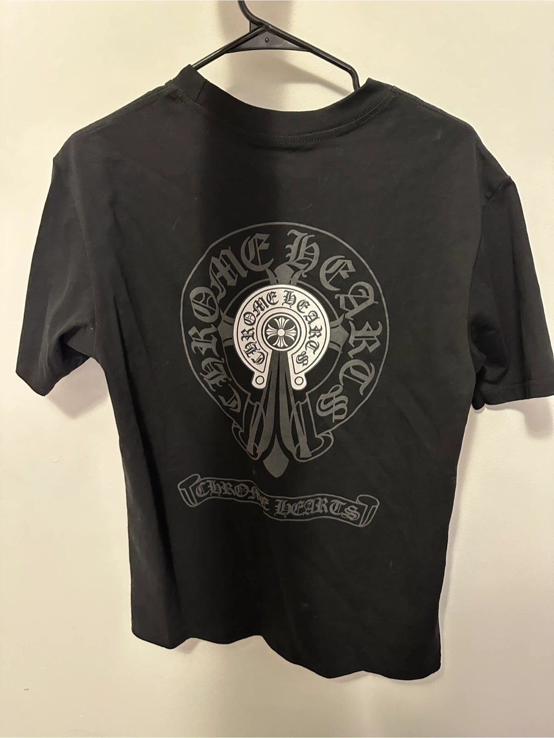 Chrome Hearts Black T-Shirt - photo 2