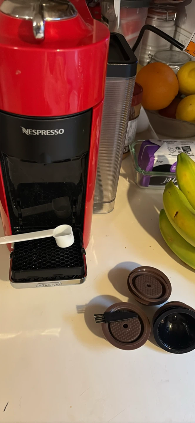 Nespresso Vertuo Espresso Machine by DeLonghi - Red