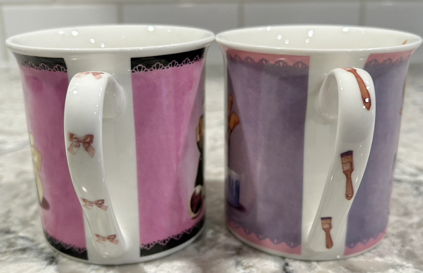 London Home Fine China Puppy Mugs - Set of 2 - photo 3