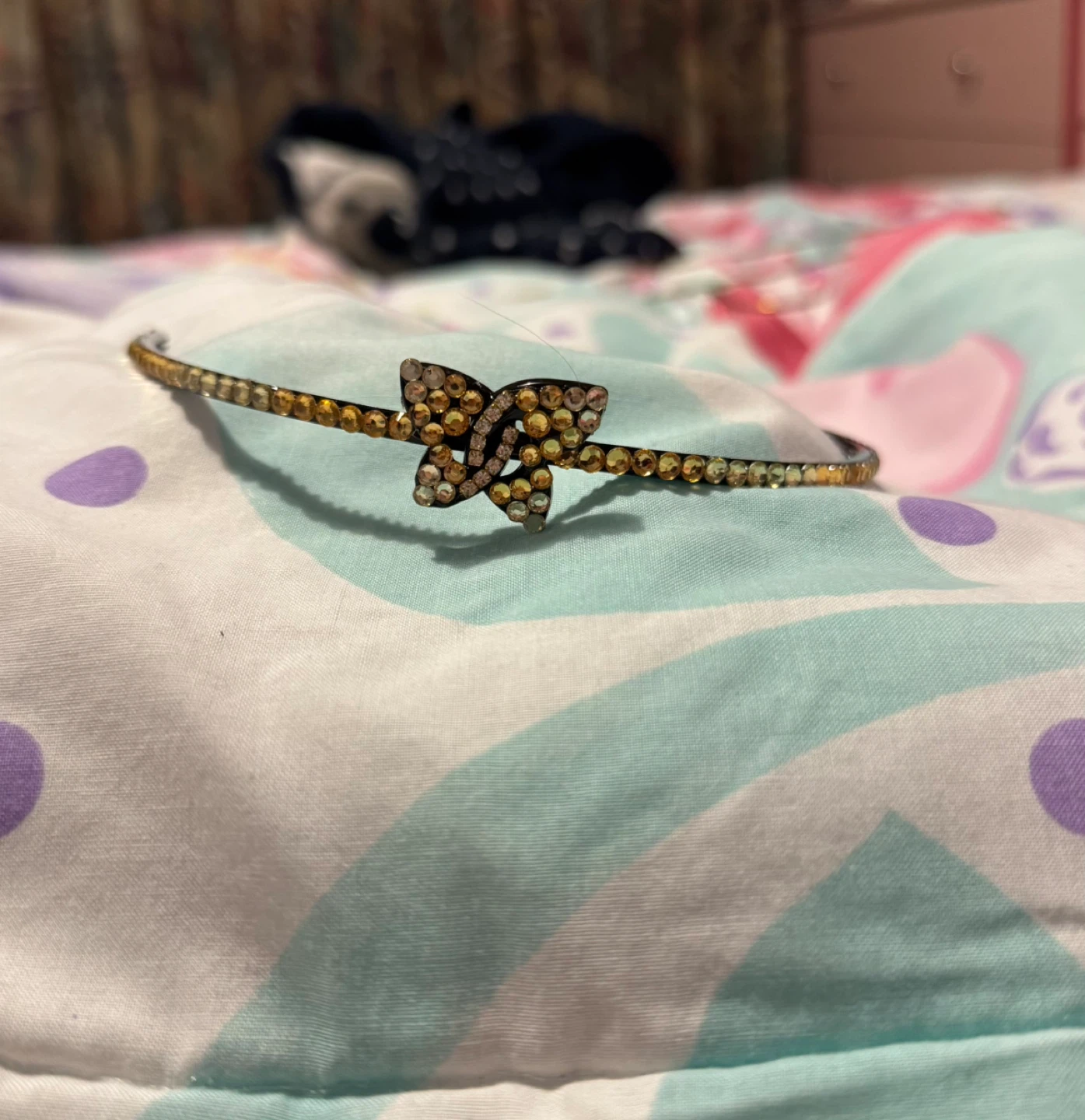Butterfly Rhinestone Headband