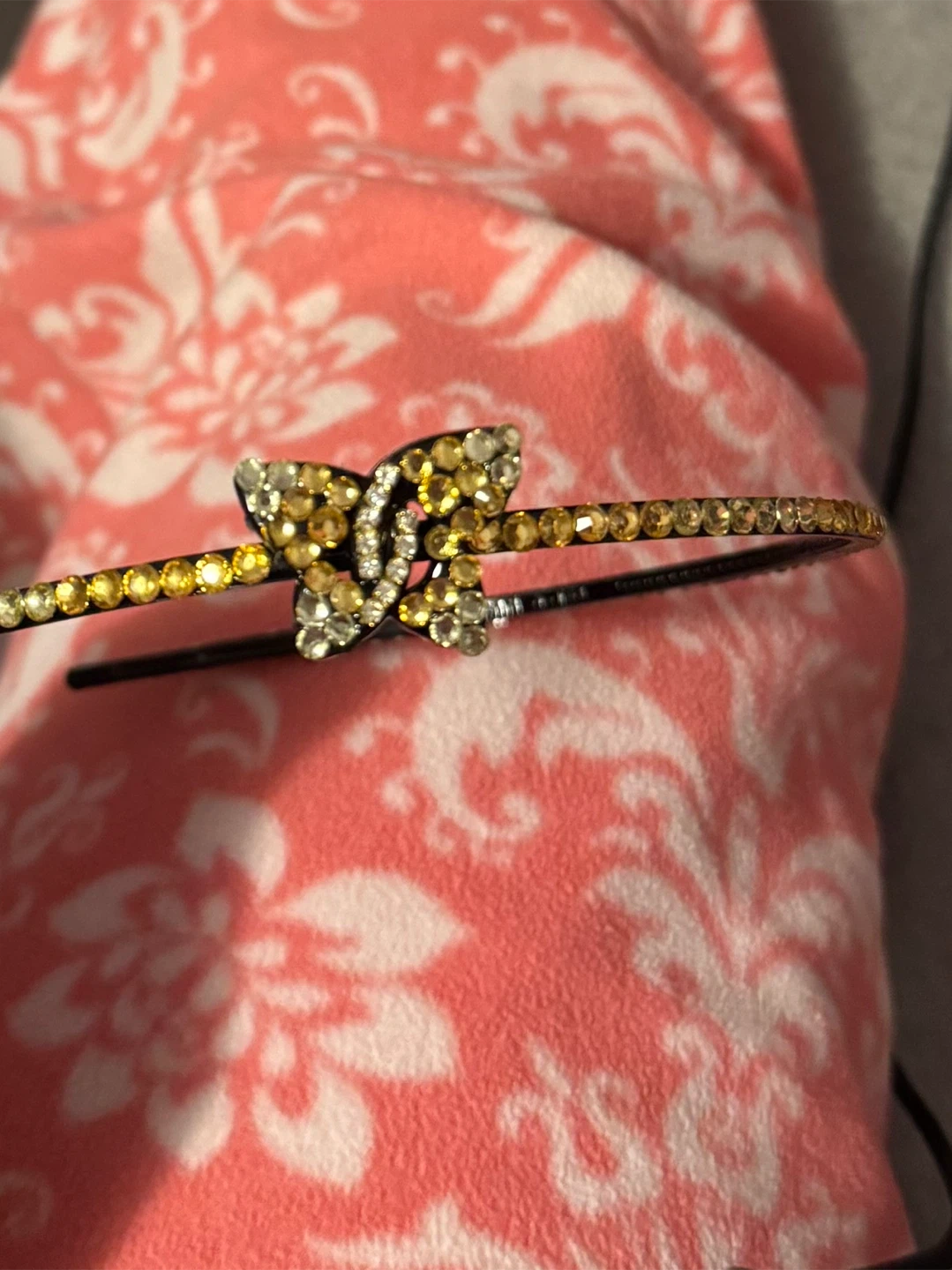 Butterfly Rhinestone Headband - photo 3