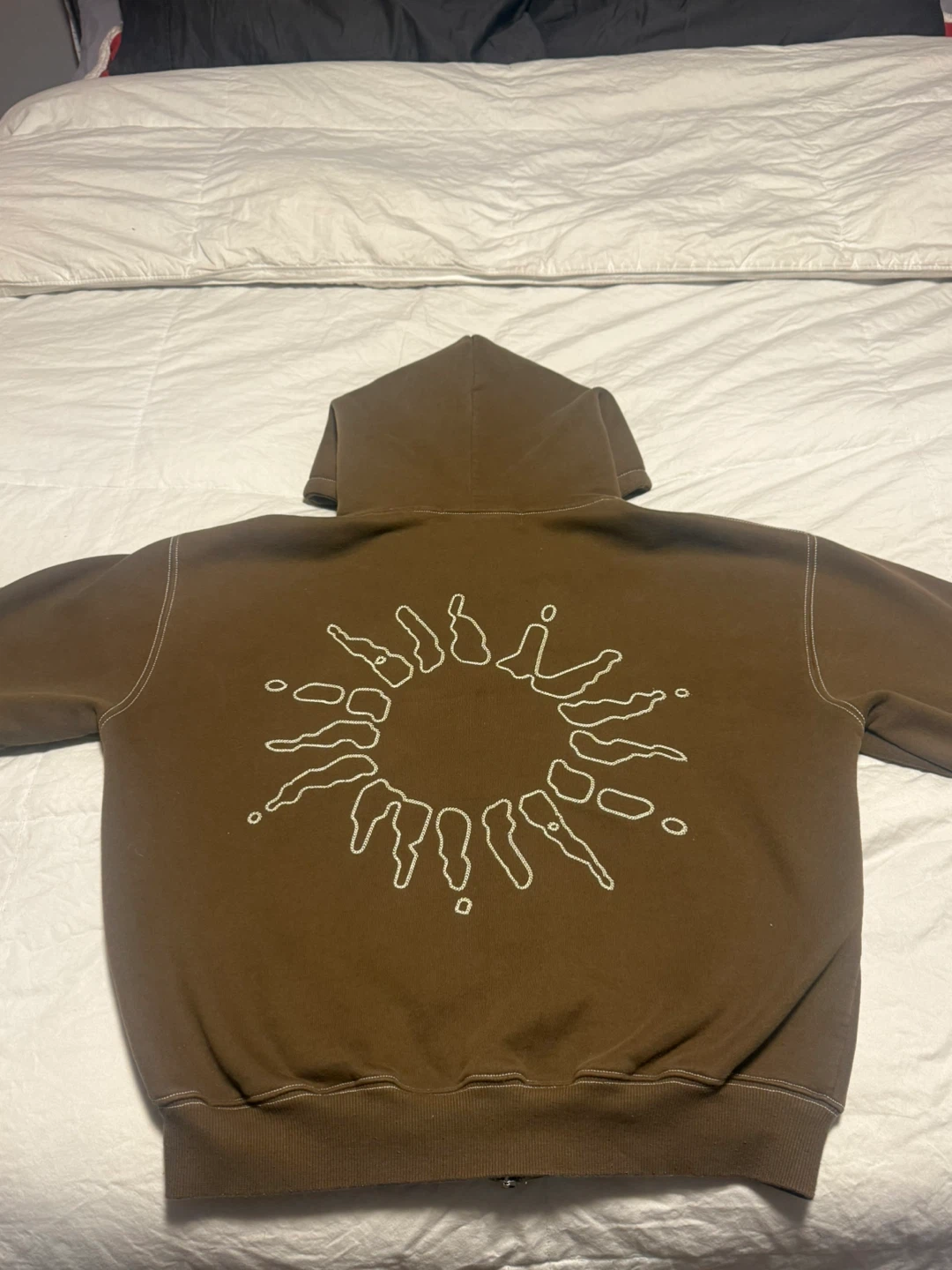 4YE Brown Full Zip Hoodie - photo 4
