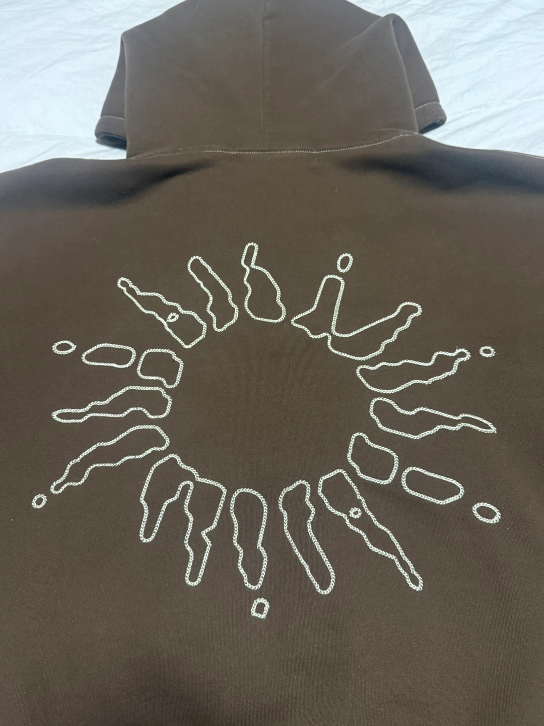 4YE Brown Full Zip Hoodie - photo 5