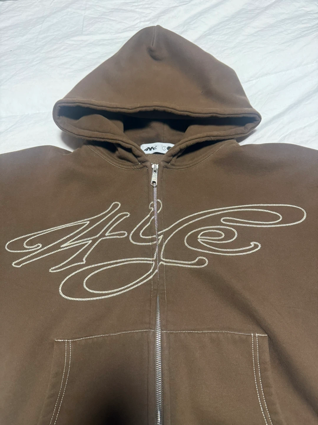 4YE Brown Full Zip Hoodie - photo 2