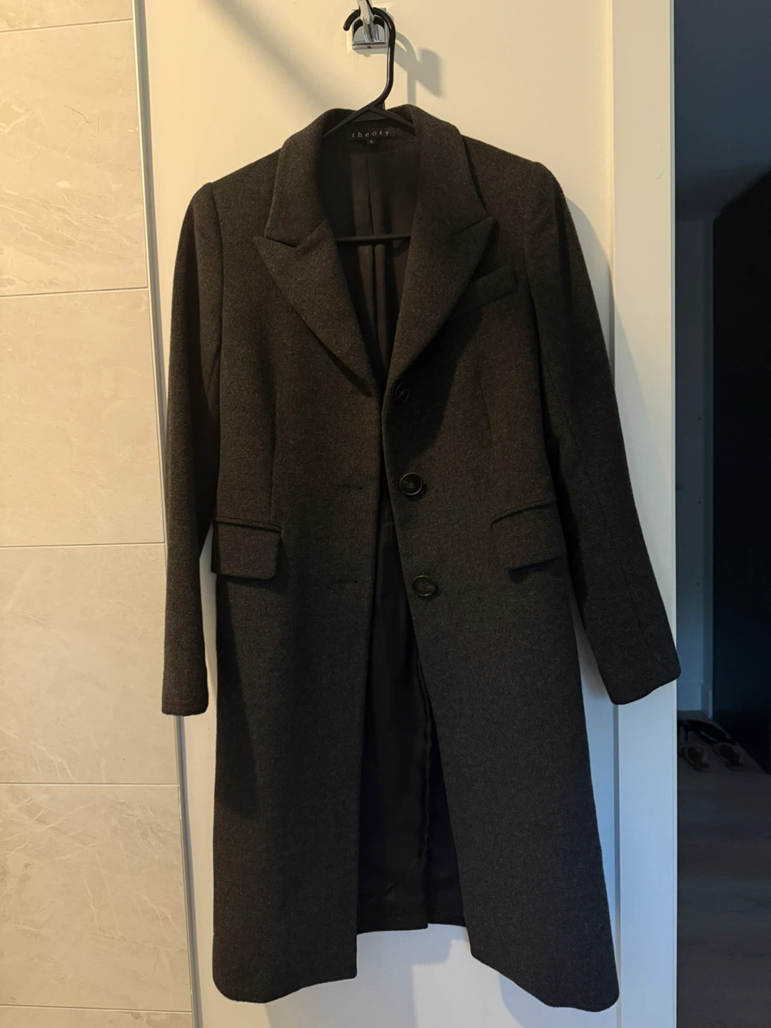 Theory Wool Blend Coat