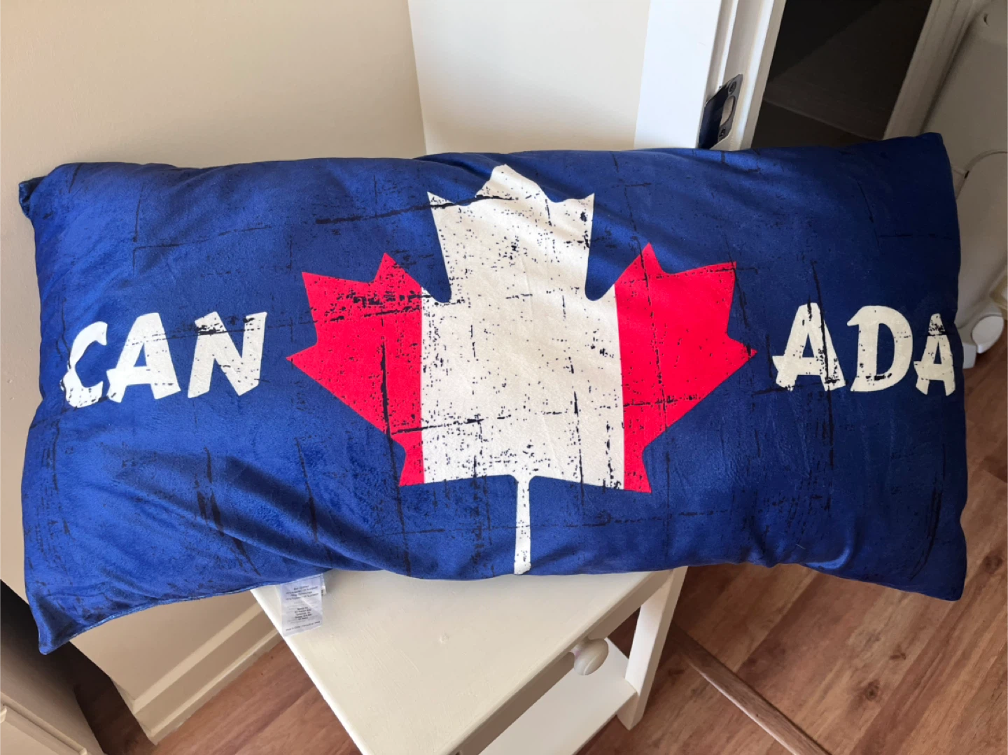 Canada Flag Pillow Blue
