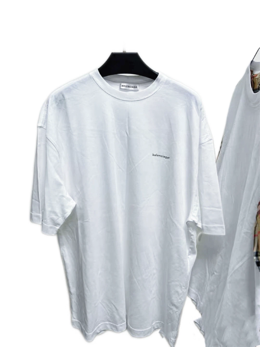Authentic New Balenciaga White T-Shirt - photo 2