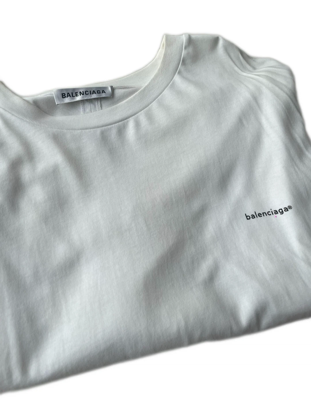 Authentic New Balenciaga White T-Shirt