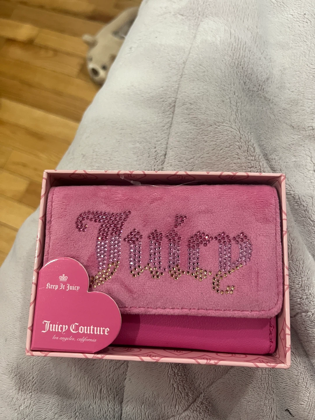 Juicy Couture Pink Wallet w/ Box