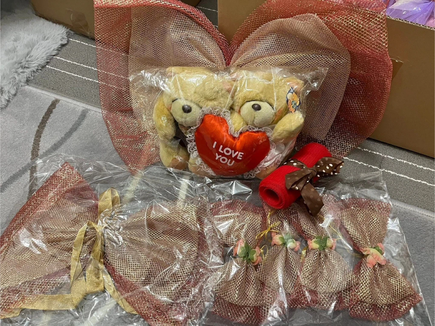 Wedding Car Decoration Set