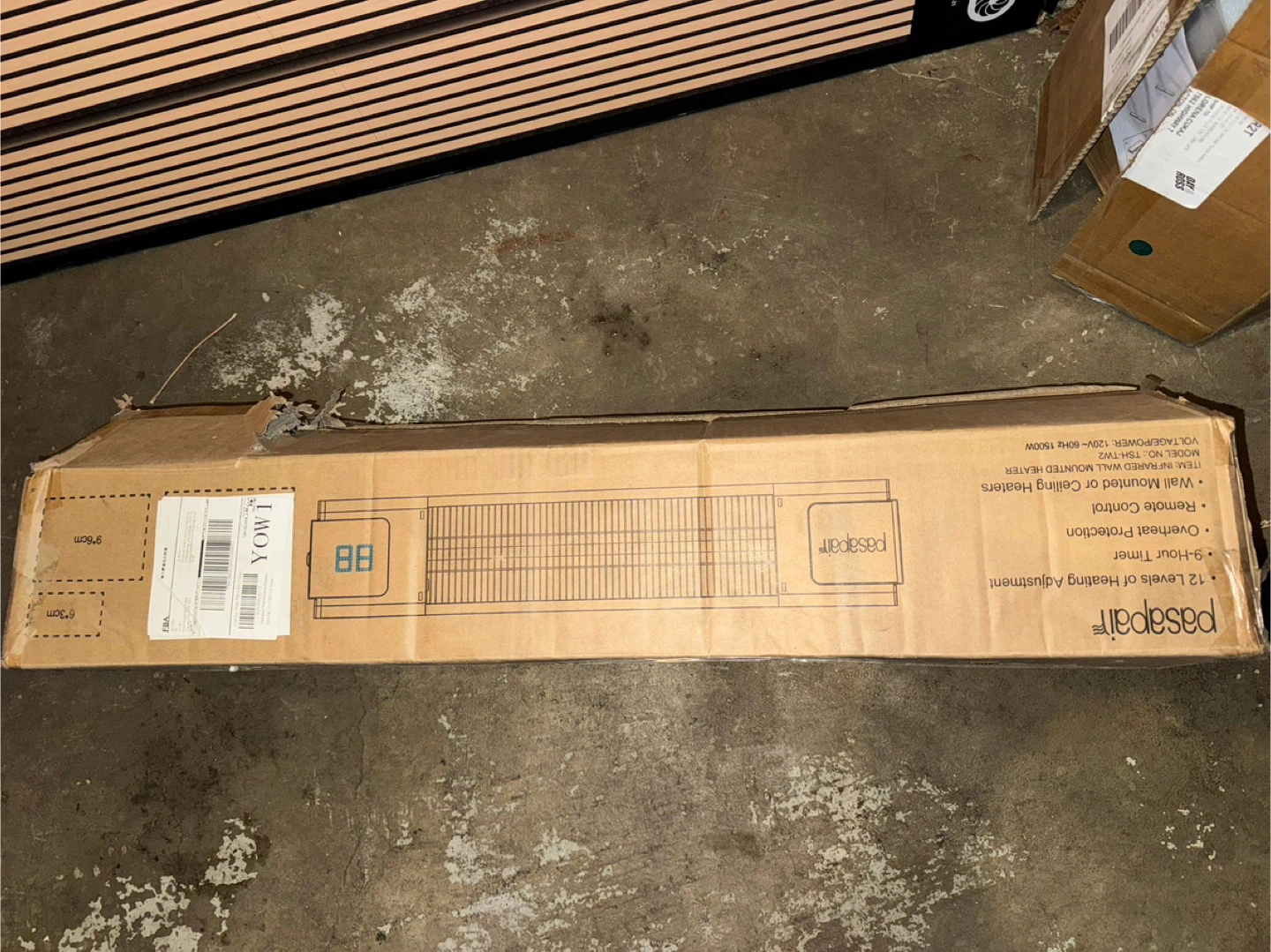 Pasapair Wall/Ceiling Heater - Like New!