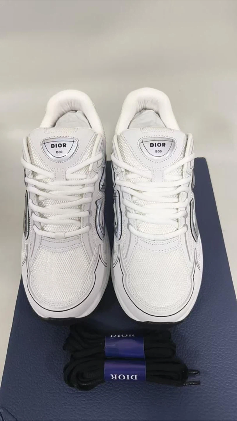 Dior B30 White Sneakers - Brand New - photo 3