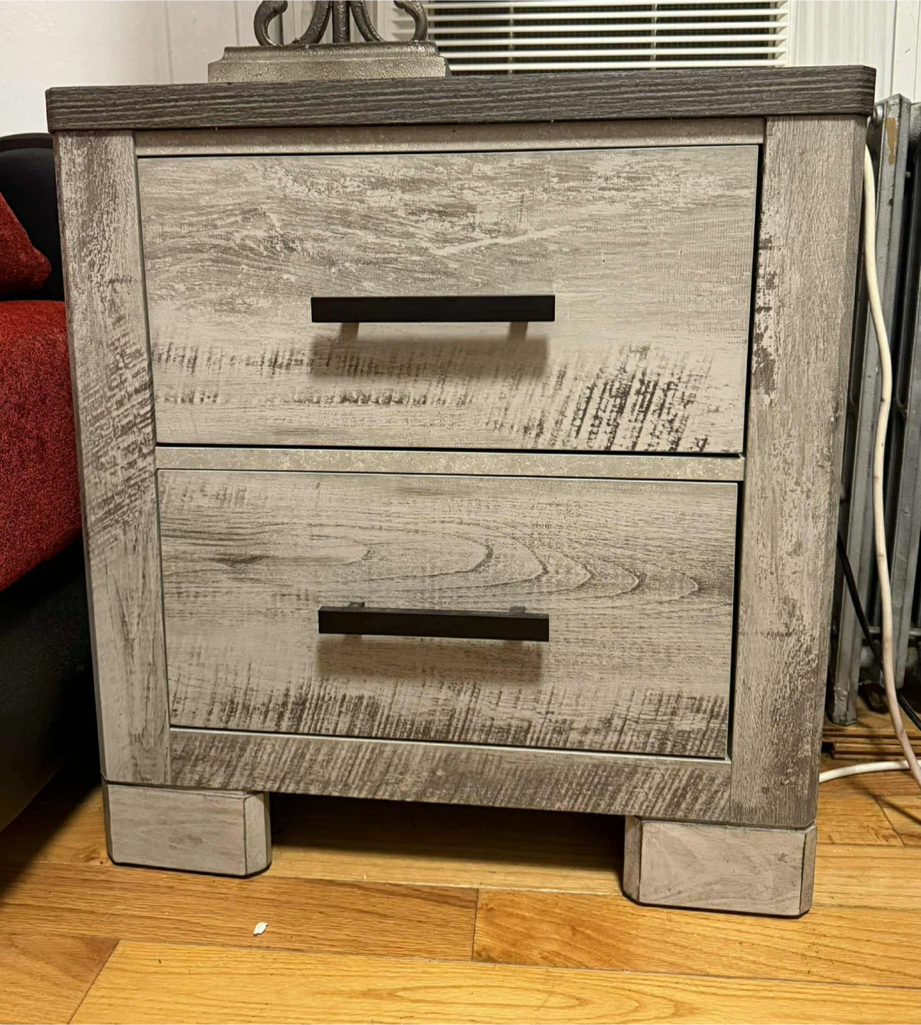 Rustic Gray Nightstand/Dresser - photo 2