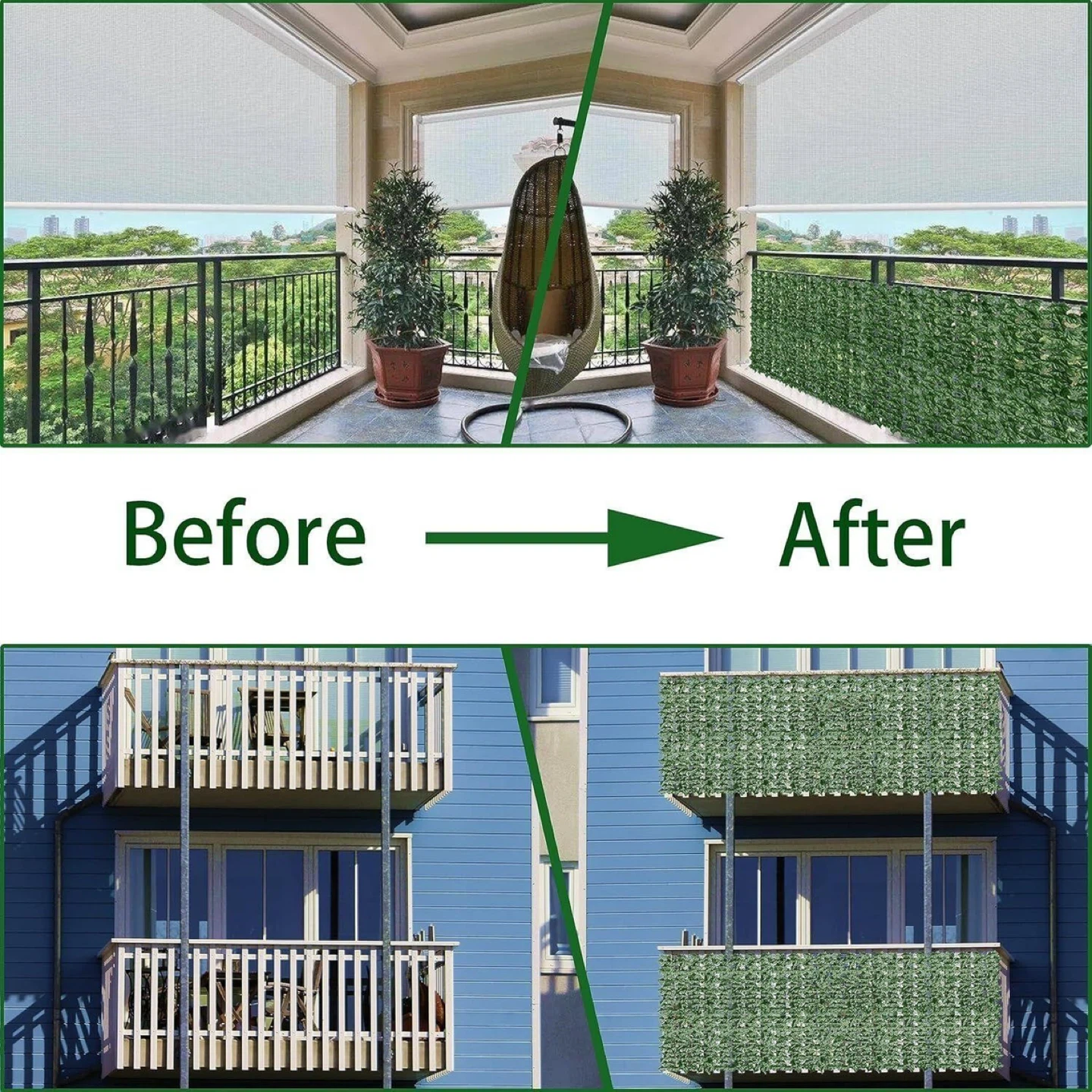 9' x 3.4") Artificial Ivy Wall new - photo 3