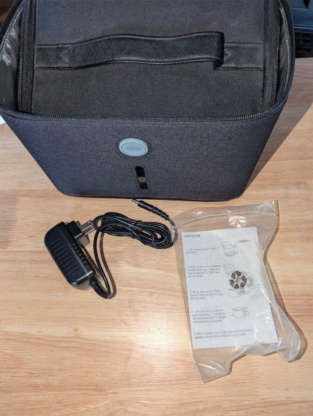 UVC LED Sterilizer Bag XL -Black - photo 5