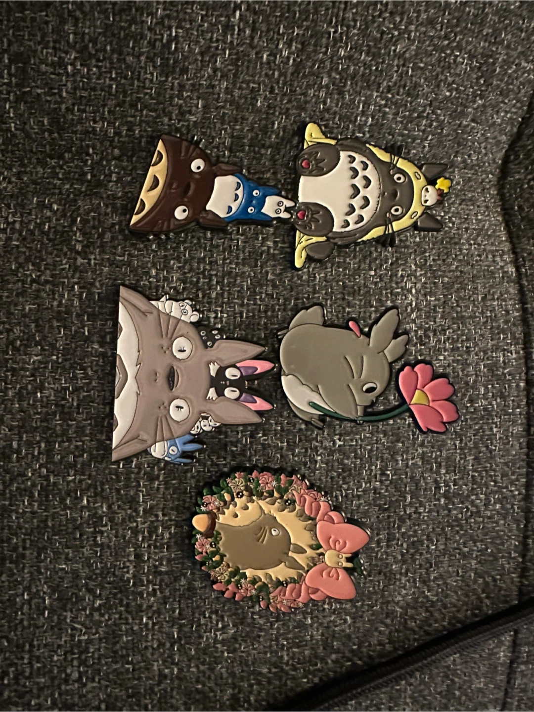 Totoro Enamel Pins