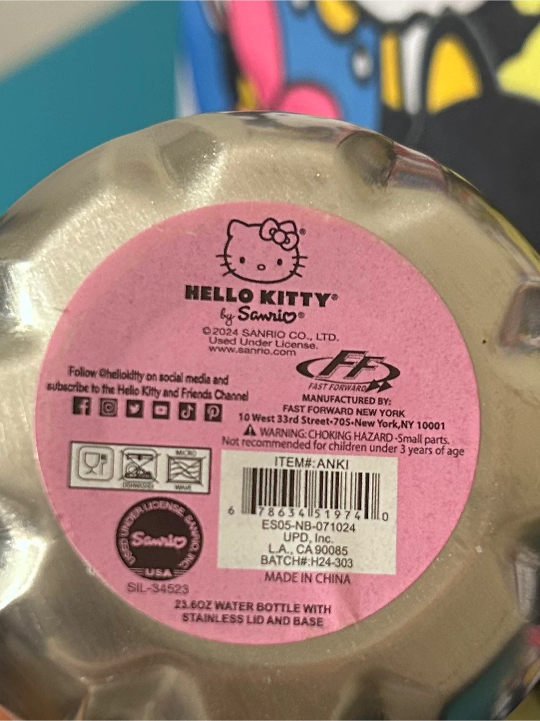 🎄 Hello Kitty Tote & Bottle (New) – Last-Minute Christmas Gift - photo 5