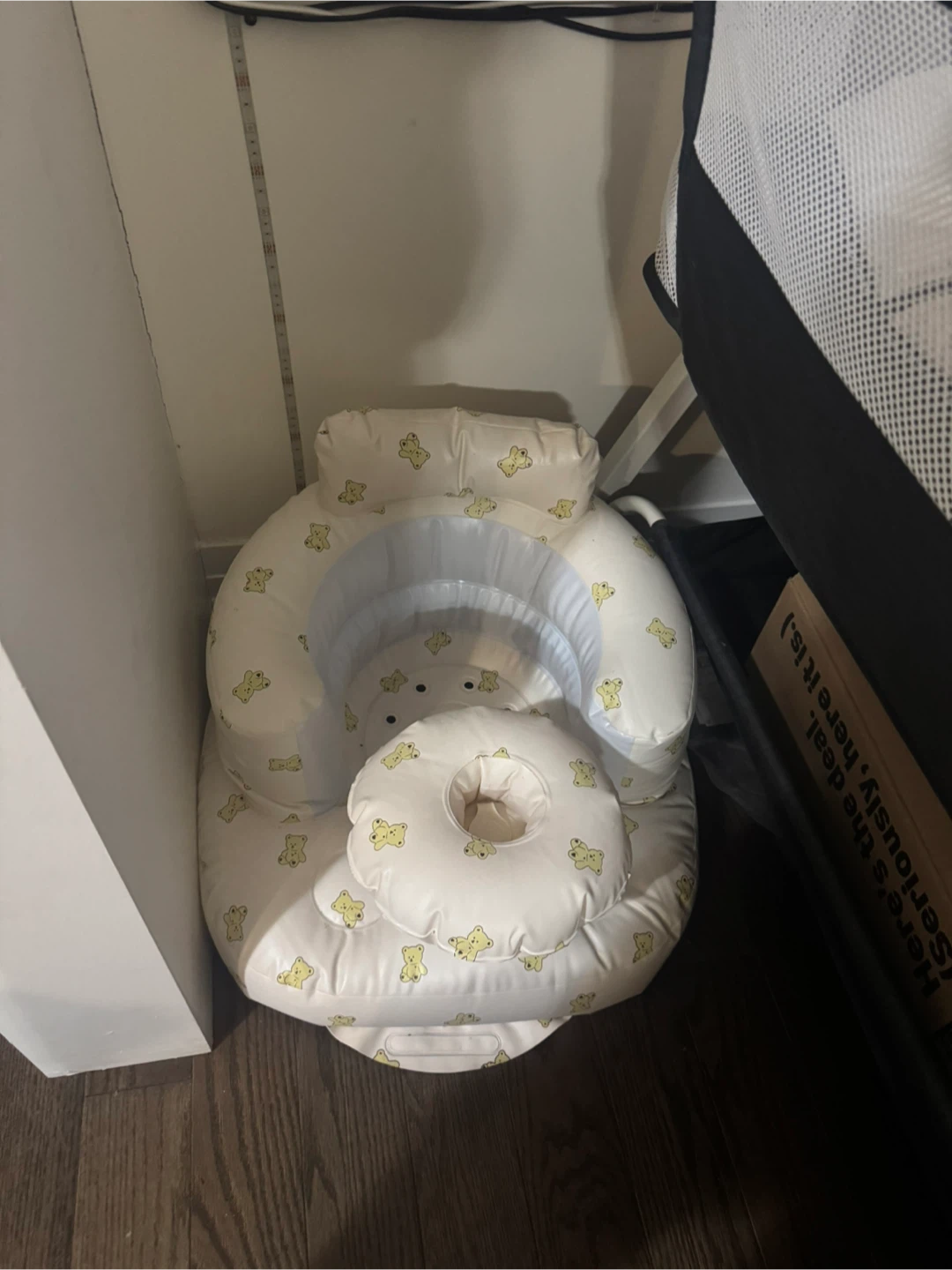 Inflatable Baby Seat with Teddy Bear Design - photo 2